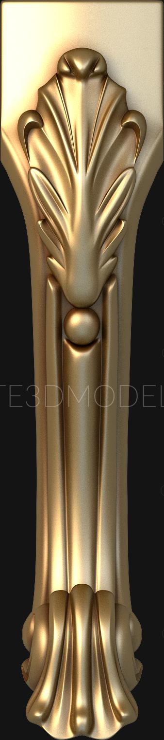 Legs (NJ_0252) 3D model for CNC machine