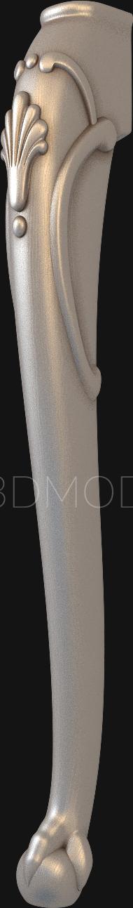 Legs (NJ_0254) 3D model for CNC machine