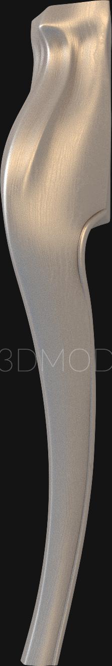 Legs (NJ_0285) 3D model for CNC machine