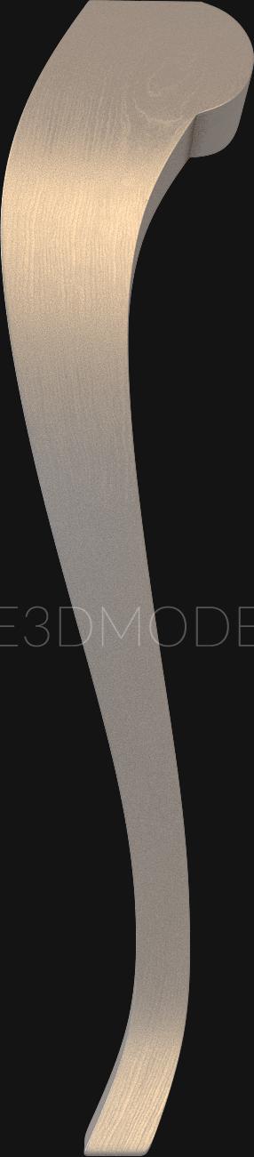 Legs (NJ_0296) 3D model for CNC machine