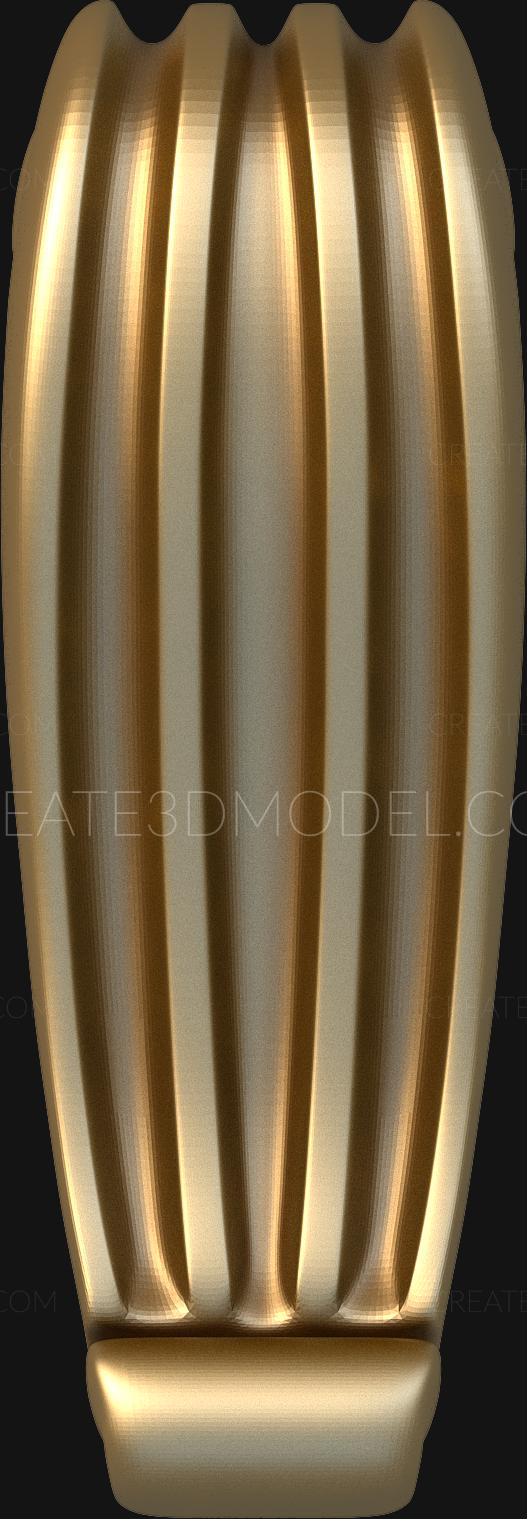 Legs (NJ_0309) 3D model for CNC machine