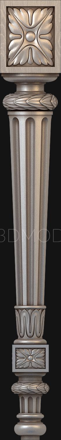 Legs (NJ_0312) 3D model for CNC machine