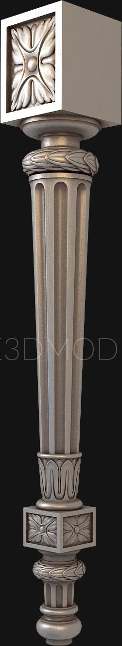 Legs (NJ_0312) 3D model for CNC machine