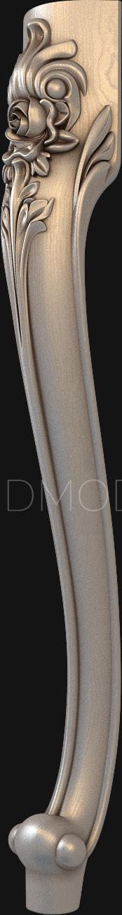 Legs (NJ_0315) 3D model for CNC machine
