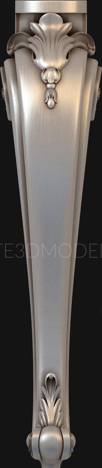 Legs (NJ_0332) 3D model for CNC machine