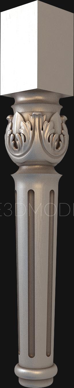 Legs (NJ_0335) 3D model for CNC machine