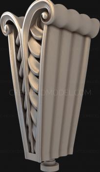 Legs (NJ_0357) 3D model for CNC machine