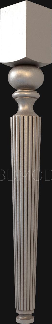 Legs (NJ_0364) 3D model for CNC machine