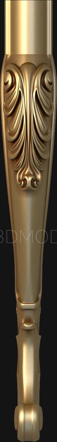 Legs (NJ_0374) 3D model for CNC machine