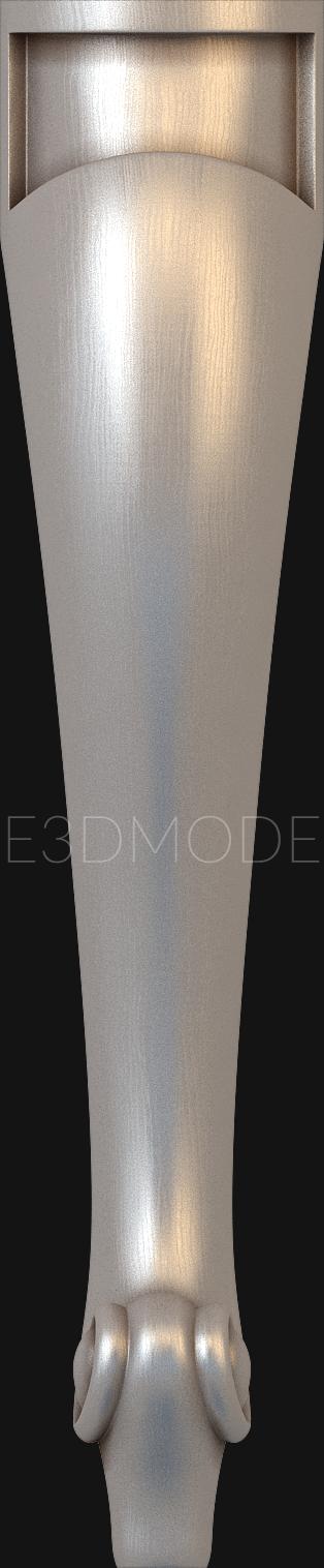Legs (NJ_0376) 3D model for CNC machine