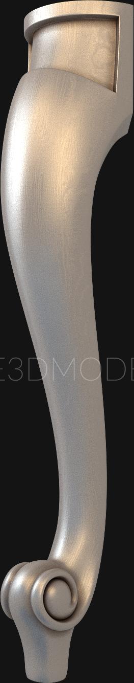 Legs (NJ_0376) 3D model for CNC machine