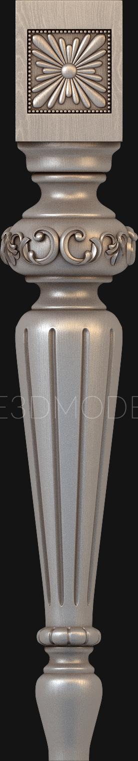 Legs (NJ_0382) 3D model for CNC machine