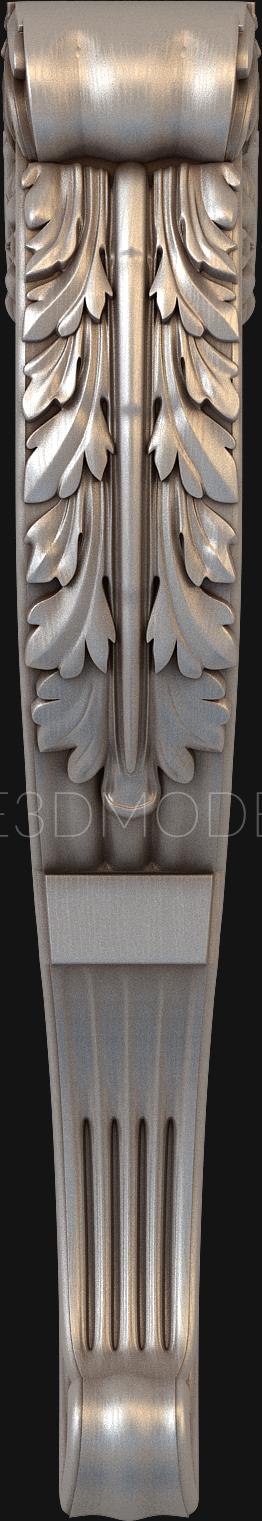 Legs (NJ_0403) 3D model for CNC machine