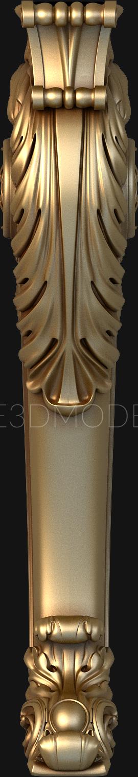 Legs (NJ_0408) 3D model for CNC machine