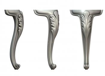Legs (NJ_0447) 3D model for CNC machine