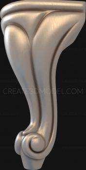 Legs (NJ_0454) 3D model for CNC machine