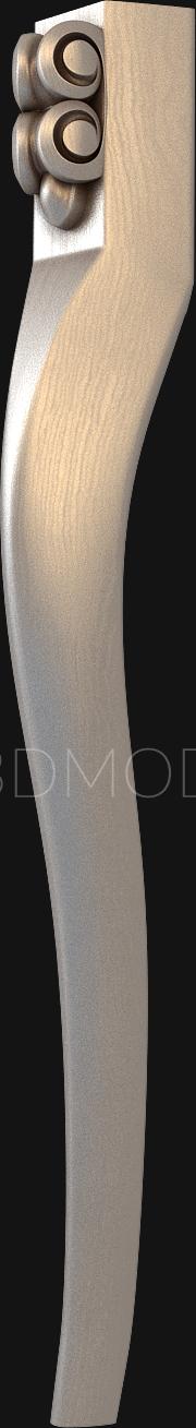 Legs (NJ_0455) 3D model for CNC machine