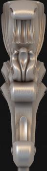 Legs (NJ_0462) 3D model for CNC machine