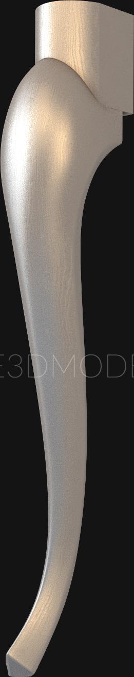 Legs (NJ_0463) 3D model for CNC machine
