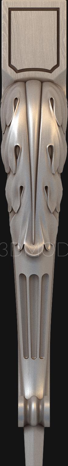 Legs (NJ_0467) 3D model for CNC machine