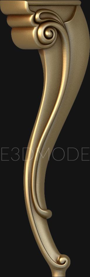 Legs (NJ_0474) 3D model for CNC machine