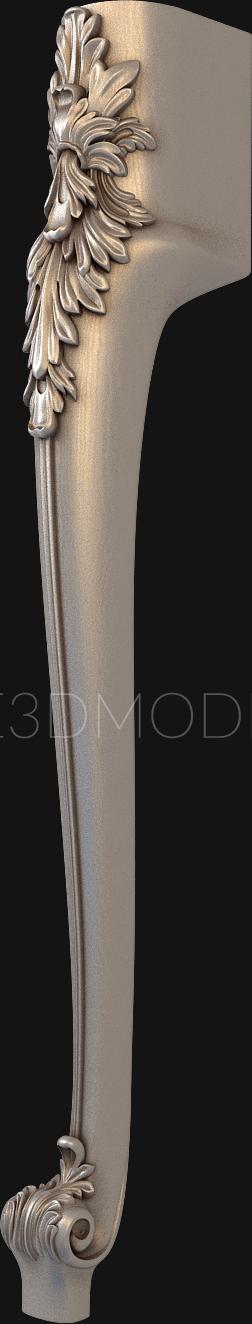 Legs (NJ_0478) 3D model for CNC machine