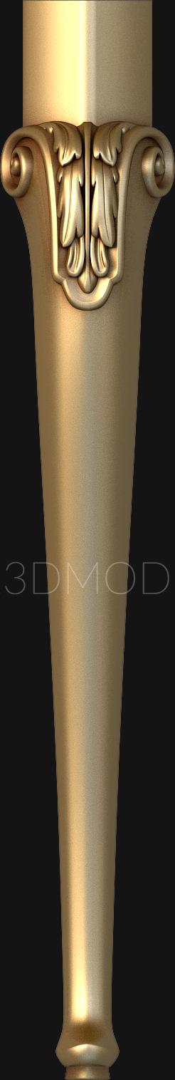 Legs (NJ_0486) 3D model for CNC machine