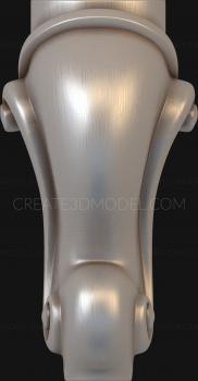 Legs (NJ_0493) 3D model for CNC machine