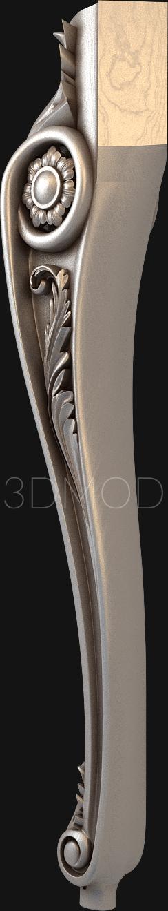Legs (NJ_0494) 3D model for CNC machine