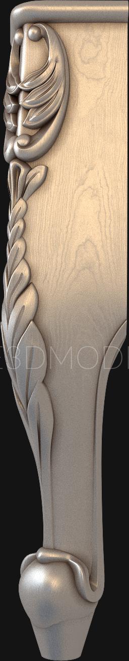 Legs (NJ_0505) 3D model for CNC machine