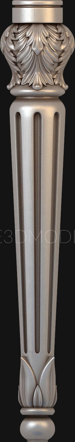 Legs (NJ_0517) 3D model for CNC machine