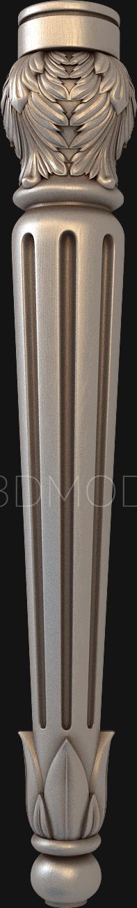 Legs (NJ_0517) 3D model for CNC machine