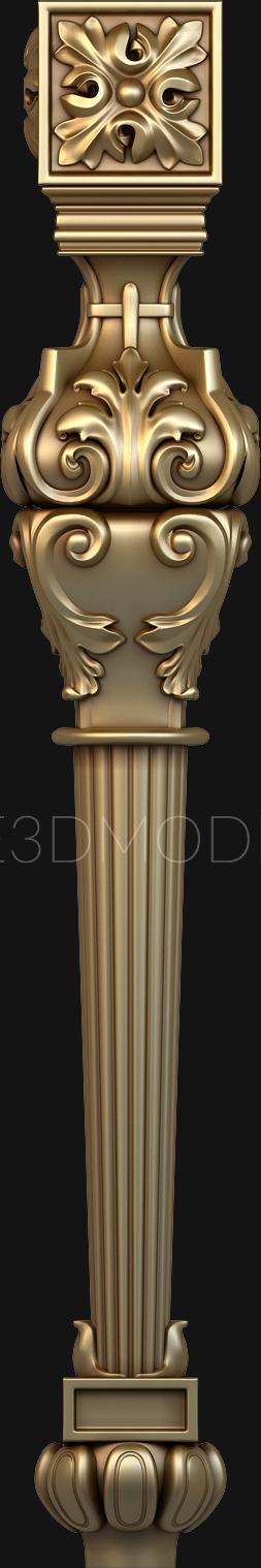 Legs (NJ_0618) 3D model for CNC machine