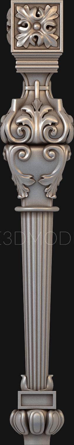 Legs (NJ_0618) 3D model for CNC machine