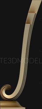 Legs (NJ_0671) 3D model for CNC machine