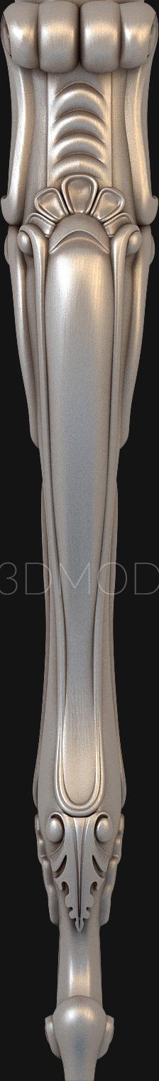 Legs (NJ_0689) 3D model for CNC machine