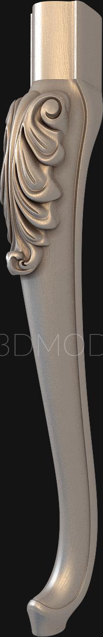 Legs (NJ_0690) 3D model for CNC machine