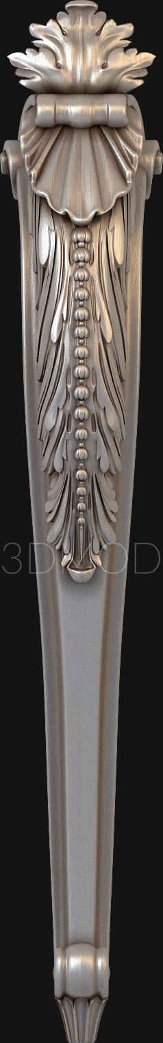 Legs (NJ_0753) 3D model for CNC machine