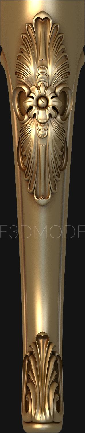 Legs (NJ_0765) 3D model for CNC machine