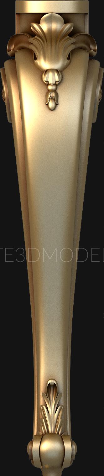 Legs (NJ_0769) 3D model for CNC machine