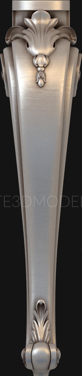 Legs (NJ_0769) 3D model for CNC machine