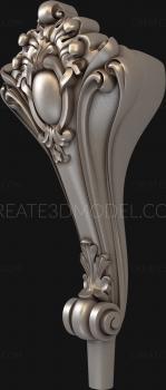 Legs (NJ_0823) 3D model for CNC machine