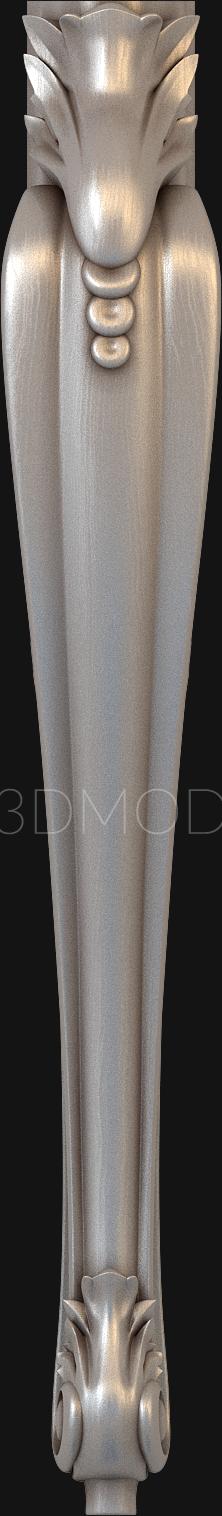 Legs (NJ_0825) 3D model for CNC machine