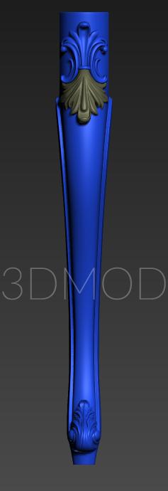 Legs (NJ_0826) 3D model for CNC machine