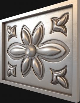 Square panels (PN_0149) 3D model for CNC machine