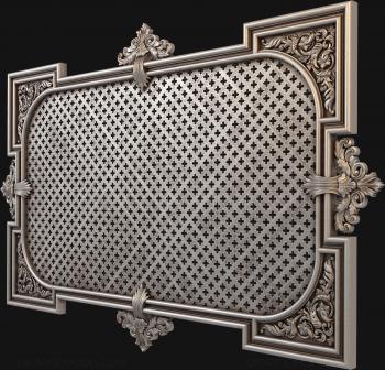 Square panels (PN_0202) 3D model for CNC machine