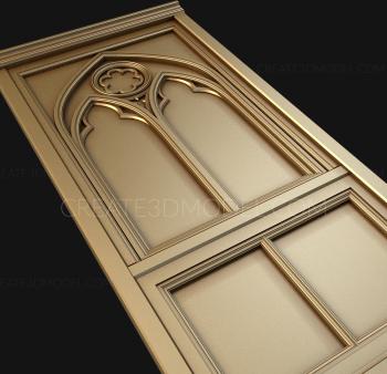 Vertical panel (PV_0052) 3D model for CNC machine
