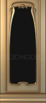 Vertical panel (PV_0056) 3D model for CNC machine