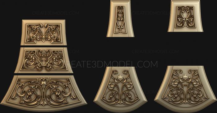 Vertical panel (PV_0428) 3D model for CNC machine