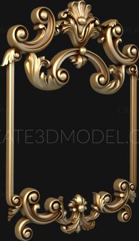Vertical panel (PV_0480) 3D model for CNC machine